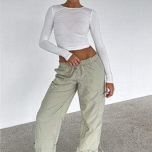 White Fox cargo pants